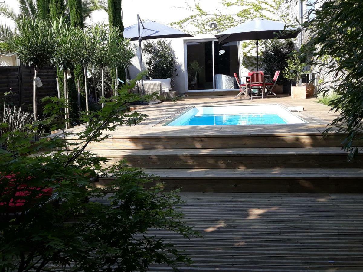 Maison De Ville Style Echoppe Le Bouscat Exterior photo